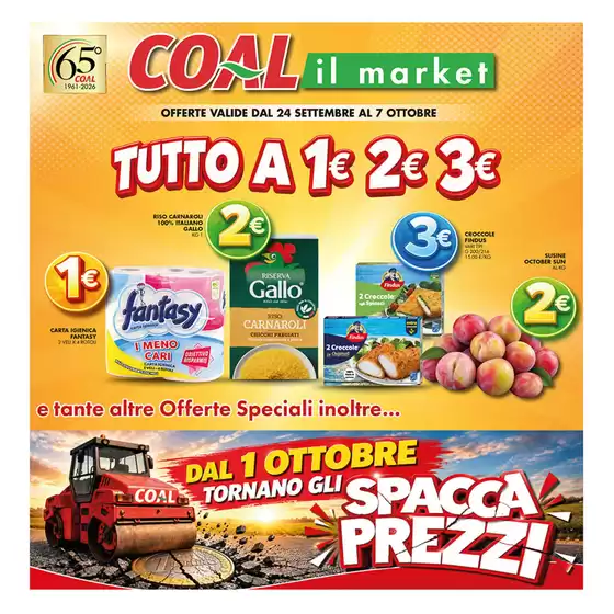 Volantino Coal a Mozzanica | Coal il market! | 2026-09-24T00:00:00.000Z - 2026-10-07T00:00:00.000Z