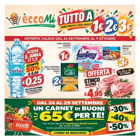 Volantino Eccomi a Mozzanica | Eccomi Plus | 2026-09-24T00:00:00.000Z - 2026-10-07T00:00:00.000Z