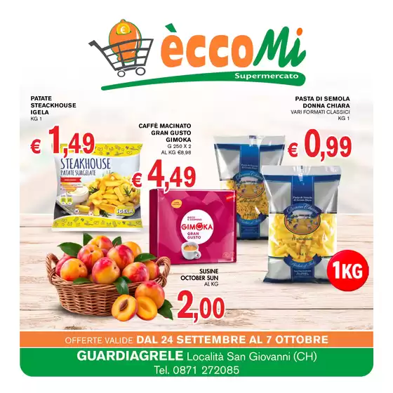 Volantino Eccomi a Mozzanica | Eccomi City | 2026-09-24T00:00:00.000Z - 2026-10-07T00:00:00.000Z