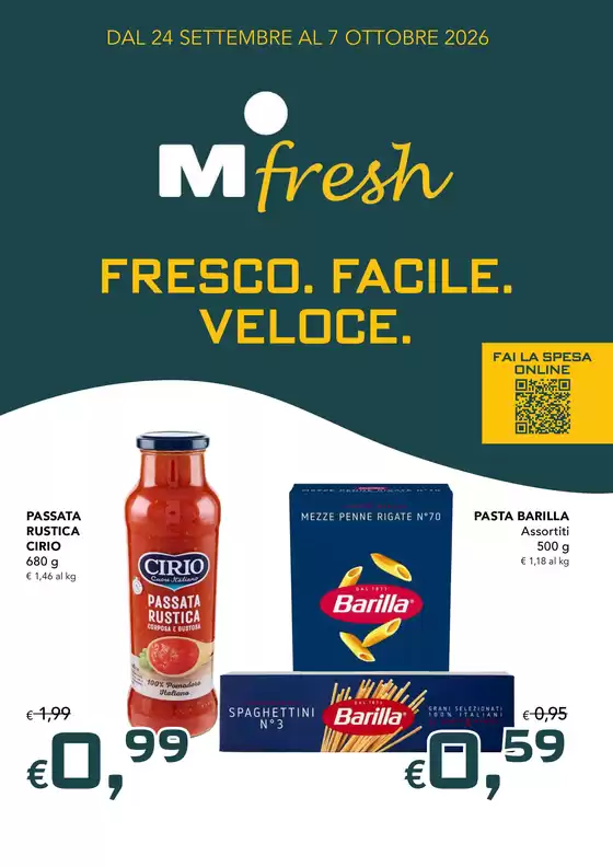 Volantino Migross Supermercati & Market | Fresco. Facile. Veloce. | 2026-09-24T00:00:00.000Z - 2026-10-07T00:00:00.000Z