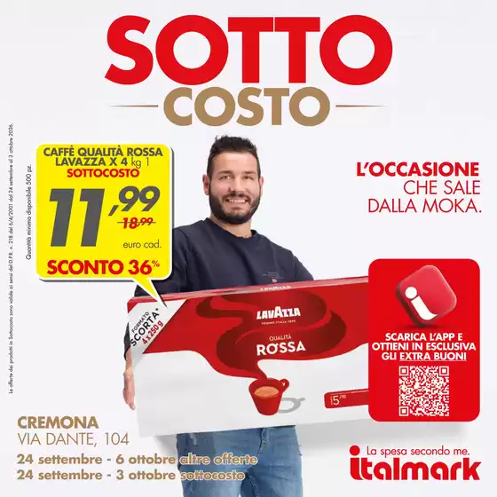 Volantino Italmark | Sottocosto | 2026-09-24T00:00:00.000Z - 2026-10-06T00:00:00.000Z