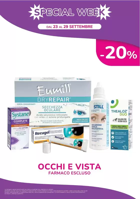 Volantino FarmaFree | Special week | 2026-09-23T00:00:00.000Z - 2026-09-29T00:00:00.000Z