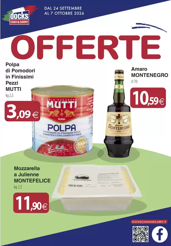 Volantino Docks Cash&Carry | Offerte | 2026-09-24T00:00:00.000Z - 2026-10-07T00:00:00.000Z