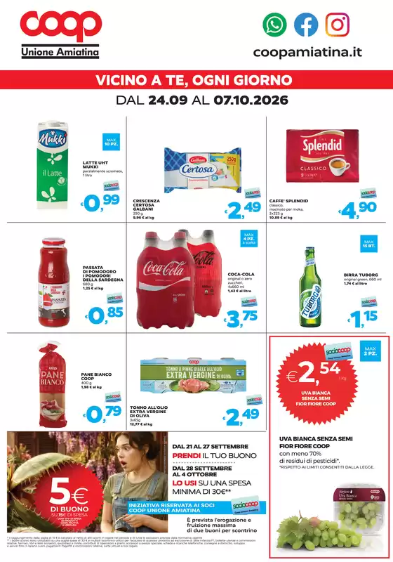 Volantino Coop | VICINO A TE, OGNI GIORNO | 2026-09-24T00:00:00.000Z - 2026-10-07T00:00:00.000Z