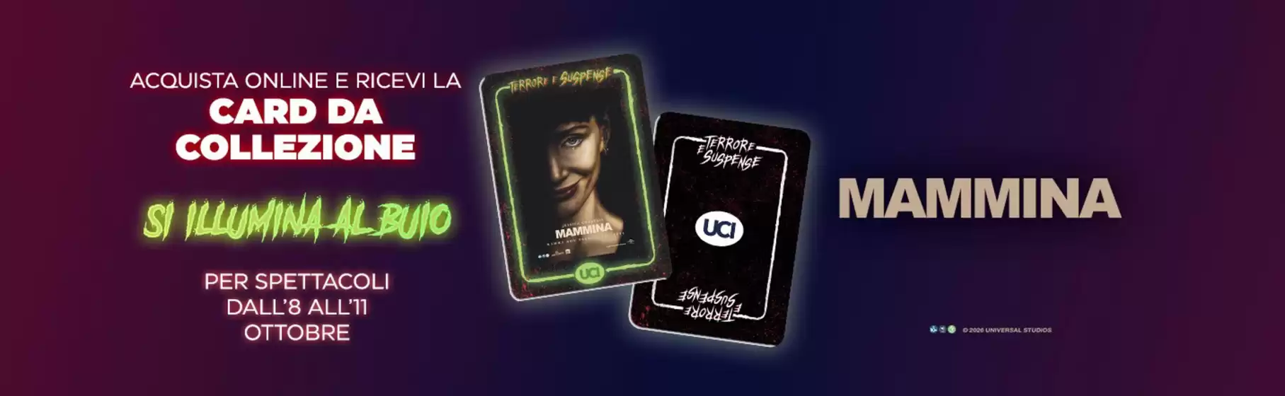 Volantino Uci Cinemas a Chieti | Ricevi la card dal collezione | 2026-10-08T00:00:00.000Z - 2026-10-11T00:00:00.000Z