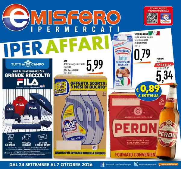 Volantino Emisfero | Iperaffari | 2026-09-24T00:00:00.000Z - 2026-10-07T00:00:00.000Z