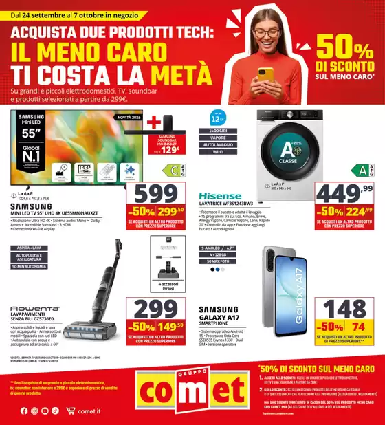 Volantino Comet a Poggio Renatico | Promozioni Comet! | 2026-09-24T00:00:00.000Z - 2026-10-07T00:00:00.000Z