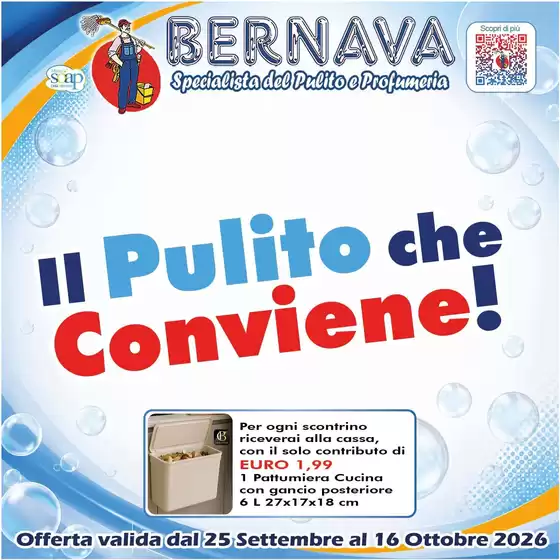 Volantino Bernava a Ultimo | Il pulito che conviene! | 2026-09-25T00:00:00.000Z - 2026-10-16T00:00:00.000Z