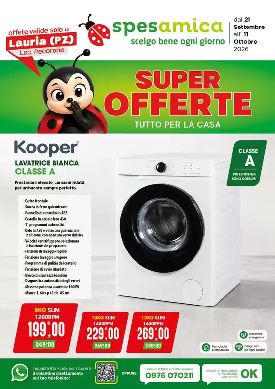 Volantino Spesamica a Triggiano | SUPER OFFERTE | 2026-09-21T00:00:00.000Z - 2026-10-11T00:00:00.000Z