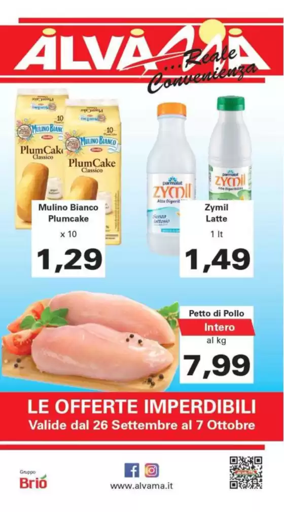 Volantino Alvama | Le offerta imperdibili | 2026-09-26T00:00:00.000Z - 2026-10-07T00:00:00.000Z