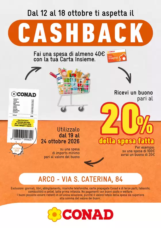 Volantino Conad | Cashback | 2026-10-12T00:00:00.000Z - 2026-10-18T00:00:00.000Z