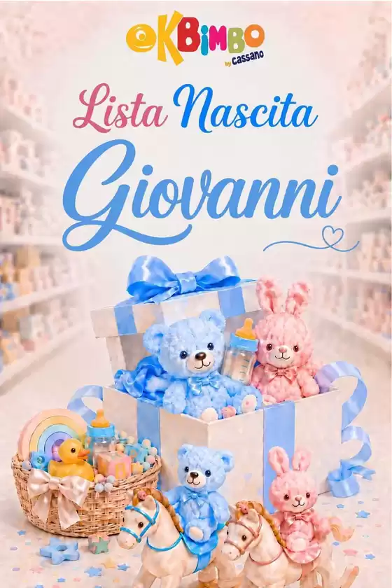 Volantino Ok Bimbo a Treviglio | Grandi sconti su prodotti selezionati | 2026-09-26T00:00:00.000Z - 2026-10-10T00:00:00.000Z