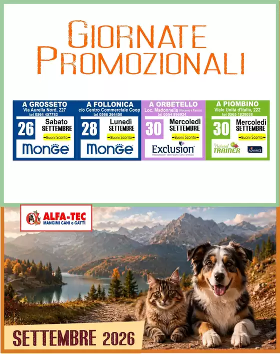 Volantino Alfa Tec a Scandiano | Risparmia ora con le nostre offerte | 2026-09-26T00:00:00.000Z - 2026-09-30T00:00:00.000Z