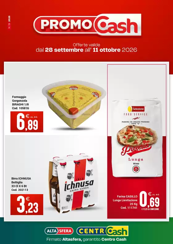 Volantino Centro Cash | Dal 28 settembre all' 11 ottobre | 2026-09-28T00:00:00.000Z - 2026-10-11T00:00:00.000Z