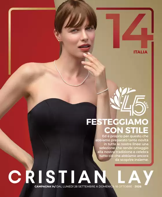 Volantino Cristian Lay a Andria | Festeggiamo con stile | 2026-09-28T00:00:00.000Z - 2026-10-18T00:00:00.000Z