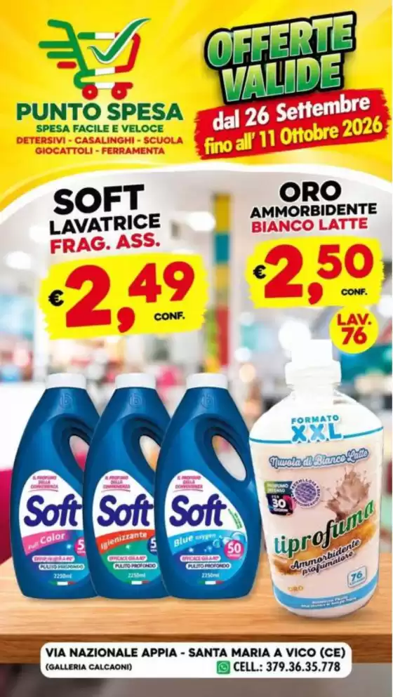 Volantino Damai Shop | Offerte valide dal 26 settembre fino all' 11 ottobre | 2026-09-26T00:00:00.000Z - 2026-10-11T00:00:00.000Z