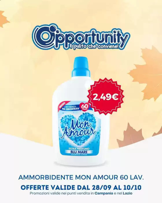 Volantino Opportunity Shop | Offerte valide dal 28/09 al 10/10 | 2026-09-28T00:00:00.000Z - 2026-10-10T00:00:00.000Z