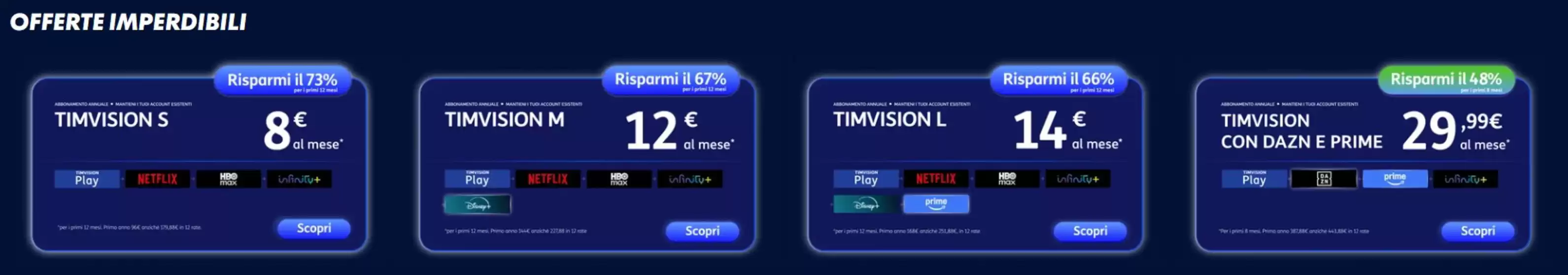 Volantino TIMvision a Canossa | Offerte imperdibili | 2026-09-28T00:00:00.000Z - 2026-10-24T00:00:00.000Z