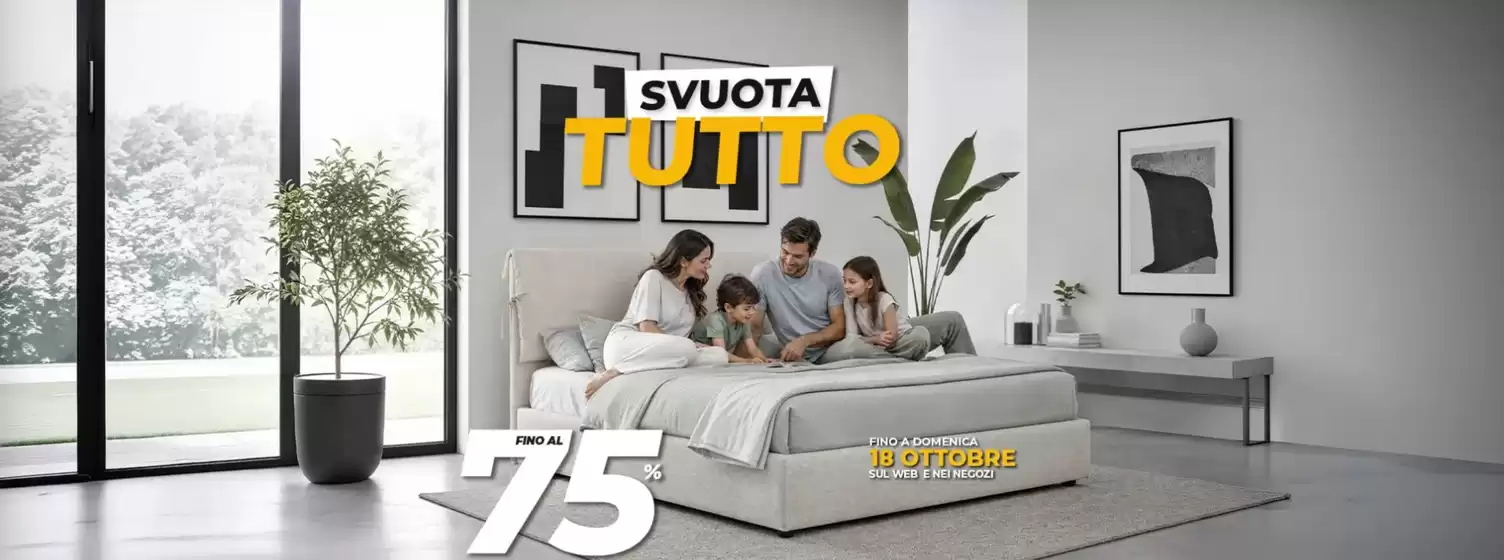 Volantino Eminflex | Svuota tutto | 2026-09-28T00:00:00.000Z - 2026-10-18T00:00:00.000Z