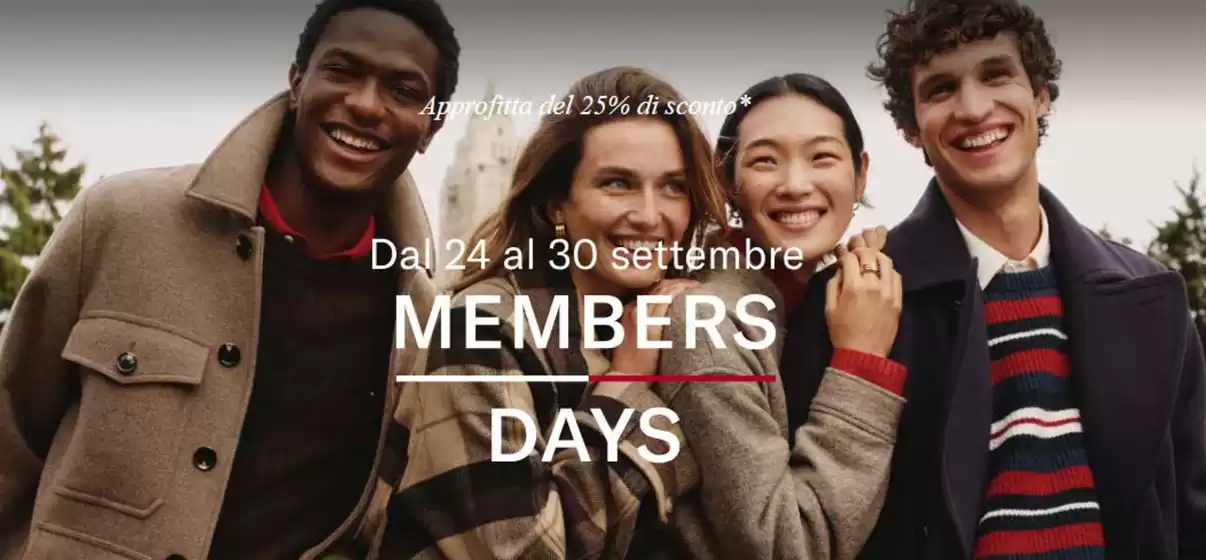 Volantino Tommy Hilfiger a Villadossola | Dal 24 al 30 settembre | 2026-09-28T00:00:00.000Z - 2026-09-30T00:00:00.000Z