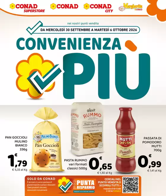 Volantino Conad | Convenienza Più | 2026-09-30T00:00:00.000Z - 2026-10-06T00:00:00.000Z