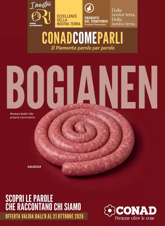 Volantino Conad City | Bogianen | 2026-10-08T00:00:00.000Z - 2026-10-21T00:00:00.000Z
