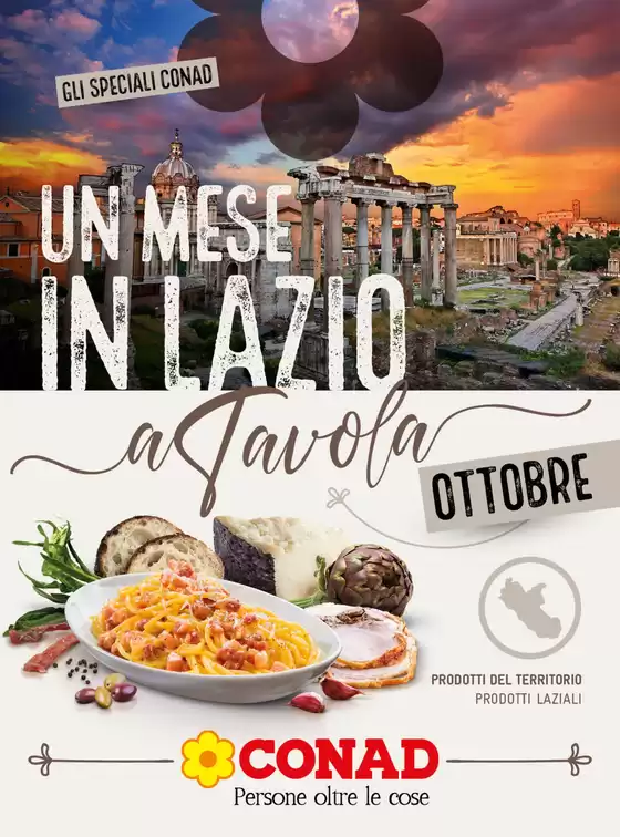 Volantino Spazio Conad | Un Mese in Lazio | 2026-09-30T00:00:00.000Z - 2026-10-31T00:00:00.000Z