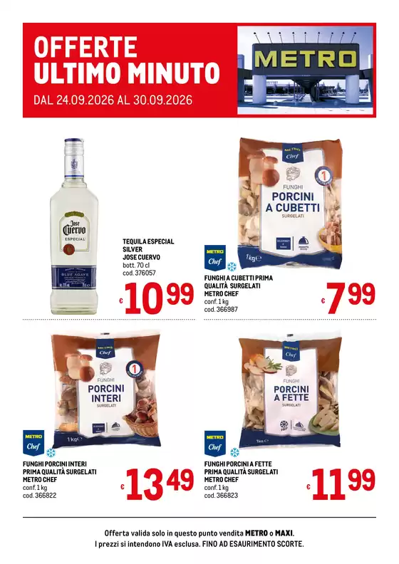 Volantino Metro a Busseto | Offerte ultimo minuto | 2026-09-24T00:00:00.000Z - 2026-09-30T00:00:00.000Z