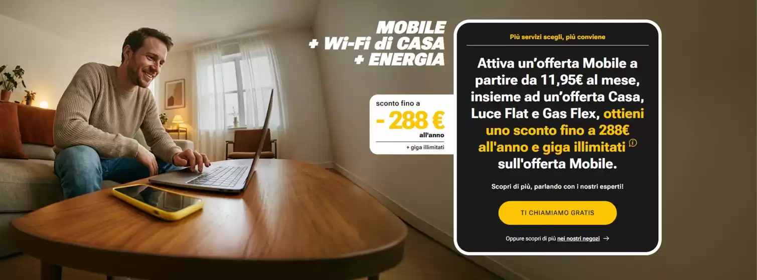 Volantino Fastweb a Cerda | Wi-Fi + Energia + Mobile | 2026-09-28T00:00:00.000Z - 2026-10-07T00:00:00.000Z