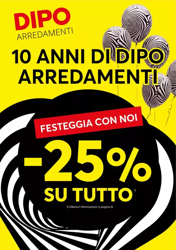 Volantino Dipo | 10 anni di Dipo arredamenti | 2026-09-29T00:00:00.000Z - 2026-10-13T00:00:00.000Z