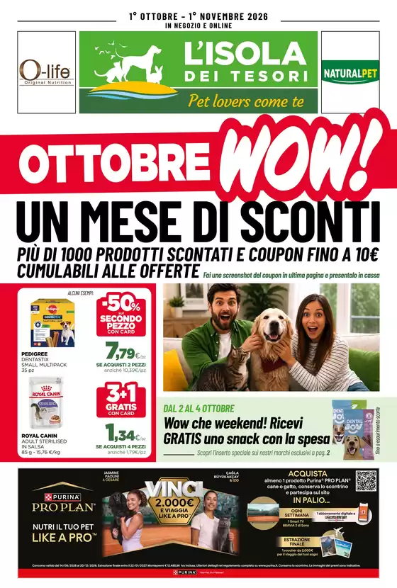 Volantino Isola dei Tesori a Lainate | Attacco | 2026-10-01T00:00:00.000Z - 2026-11-01T00:00:00.000Z