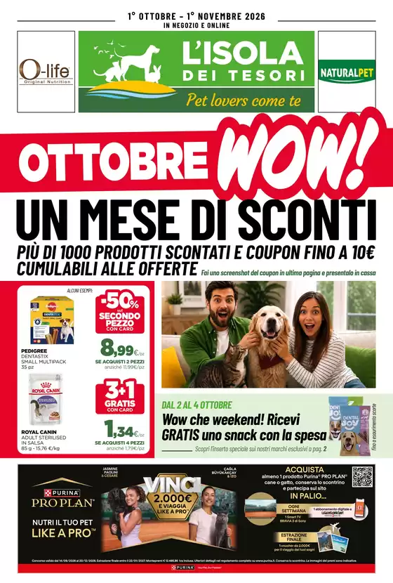 Volantino Isola dei Tesori a Lainate | 10 Isola Tesori Imola 26 | 2026-10-01T00:00:00.000Z - 2026-11-01T00:00:00.000Z