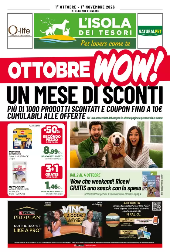 Volantino Isola dei Tesori a Lainate | 10 Isola tesori Roma 26 | 2026-10-01T00:00:00.000Z - 2026-11-01T00:00:00.000Z