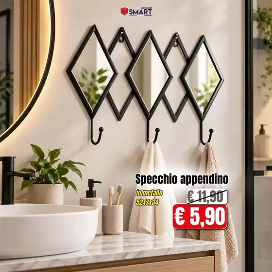 Volantino Magazzini Smart a Taggia | Offerte  | 2026-09-29T00:00:00.000Z - 2026-10-04T00:00:00.000Z