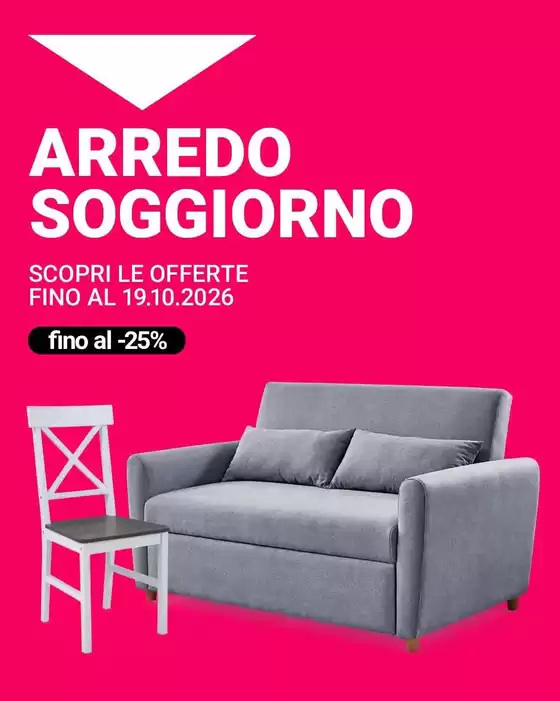 Volantino CFadda a Ghedi | Arredo soggiorno | 2026-09-29T00:00:00.000Z - 2026-10-19T00:00:00.000Z