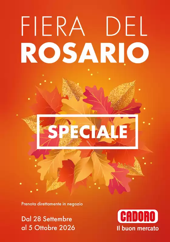 Volantino Cadoro a Taggia | Fiera del rosario | 2026-09-29T00:00:00.000Z - 2026-10-05T00:00:00.000Z
