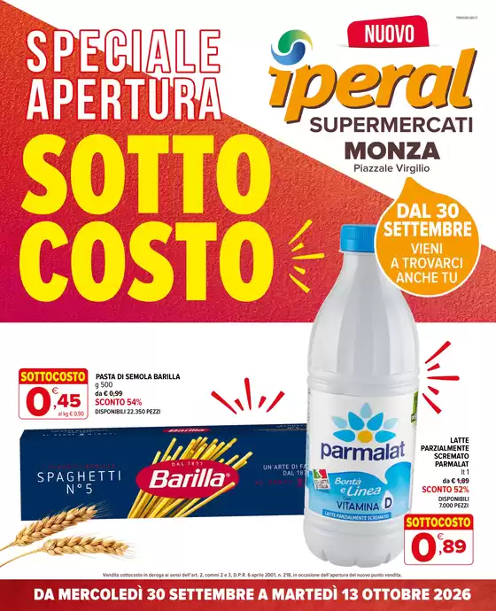 Volantino Iperal a Bellaria-Igea Marina | Sottocosto | 2026-09-30T00:00:00.000Z - 2026-10-13T00:00:00.000Z