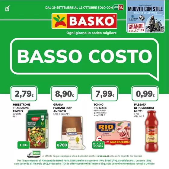 Volantino Basko a Bellaria-Igea Marina | BASSO COSTO | 2026-09-28T00:00:00.000Z - 2026-10-12T00:00:00.000Z