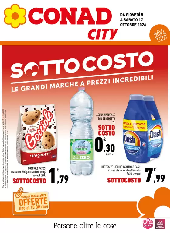 Volantino Conad City a Alcamo | Sottocosto | 2026-10-08T00:00:00.000Z - 2026-10-17T00:00:00.000Z