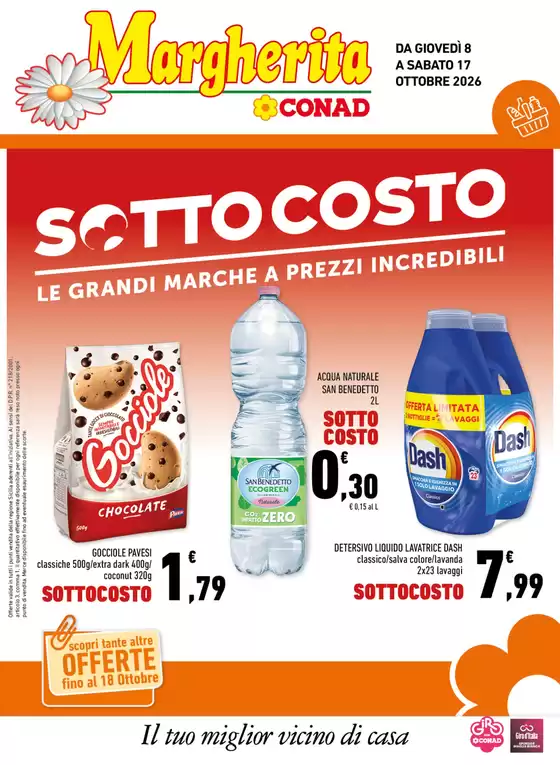 Volantino Margherita Conad a Palermo | Sottocosto | 2026-10-08T00:00:00.000Z - 2026-10-17T00:00:00.000Z