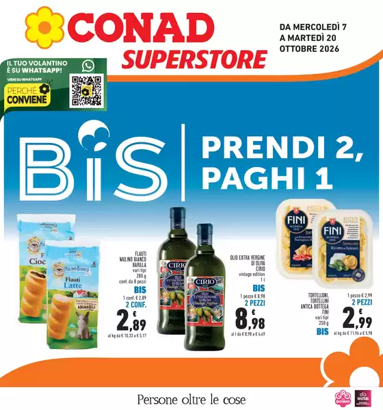 Volantino Conad Superstore | BIS SUPERSTORE LAZIO | 2026-10-07T00:00:00.000Z - 2026-10-20T00:00:00.000Z