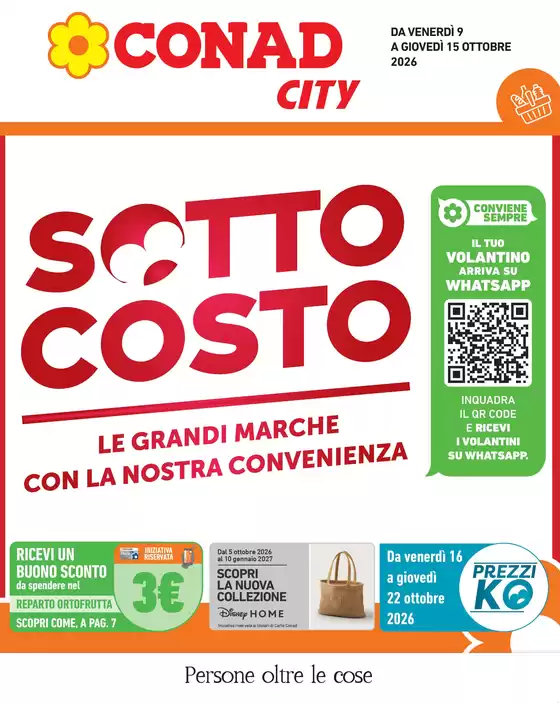 Volantino Conad City a Fano | SOTTOCOSTO | 2026-10-09T00:00:00.000Z - 2026-10-15T00:00:00.000Z