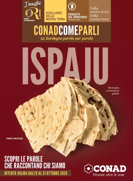 Volantino Sapori & Dintorni | LOCALISMO SARDEGNA | 2026-10-08T00:00:00.000Z - 2026-10-21T00:00:00.000Z
