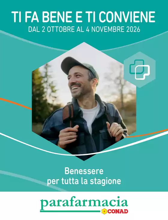 Volantino Spazio Conad a Circello | Ti fa bene e ti conviene | 2026-10-02T00:00:00.000Z - 2026-11-04T00:00:00.000Z