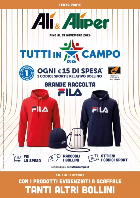 Volantino Alì e Alìper a Padova | Tutti in campo | 2026-10-05T00:00:00.000Z - 2026-10-18T00:00:00.000Z