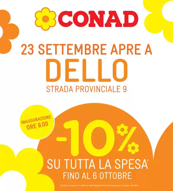Volantino Conad | VOLANTINO APERTURA DELLO | 2026-09-23T00:00:00.000Z - 2026-10-06T00:00:00.000Z