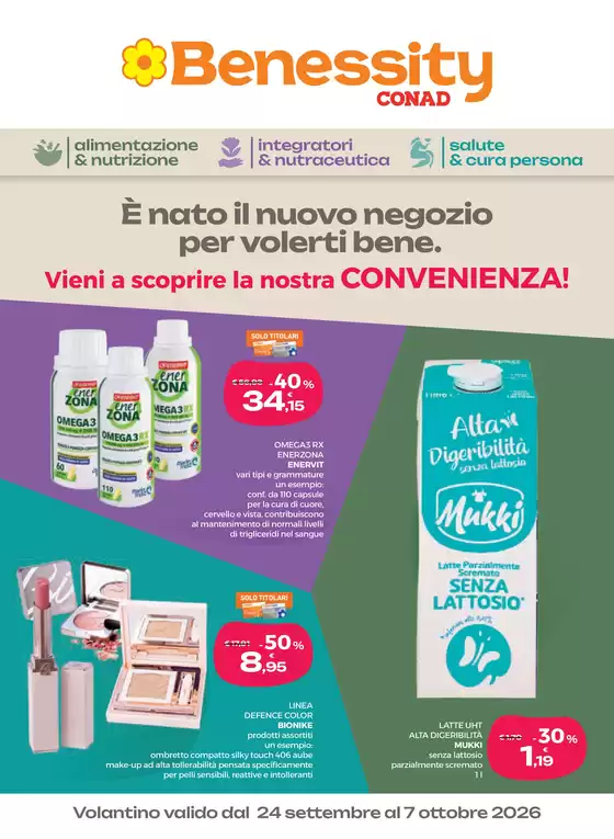 Volantino Benessity Conad a Gualdo | BENESSITY TOSCANA | 2026-09-24T00:00:00.000Z - 2026-10-07T00:00:00.000Z