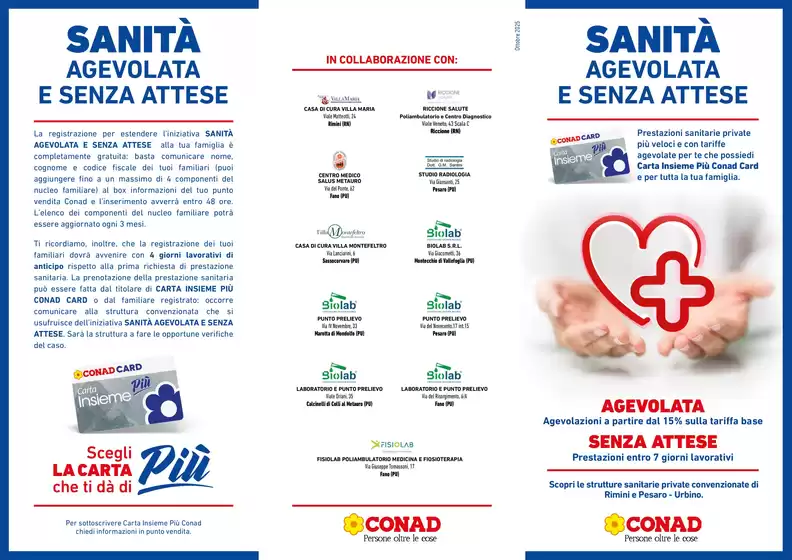 Volantino Conad Superstore a Castelferretti | SANITA AGEVOLATA | 2025-11-18T00:00:00.000Z - 2026-12-31T00:00:00.000Z