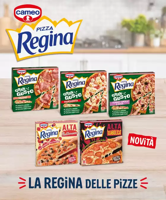 Volantino Pizza Regina a  | La Regina delle pizze! | 2026-10-12T00:00:00.000Z - 2026-11-09T00:00:00.000Z