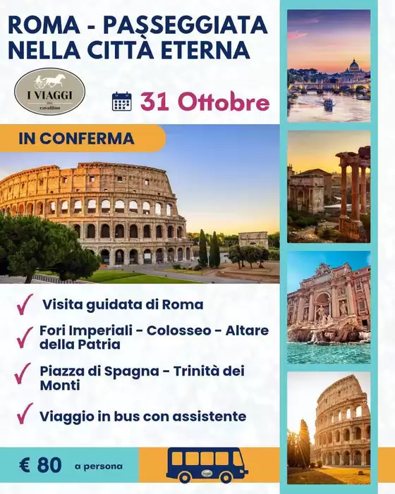 Volantino I viaggi del cavallino a Adria | Offerte I viaggi del cavallino | 2026-10-31T00:00:00.000Z - 2026-10-31T00:00:00.000Z